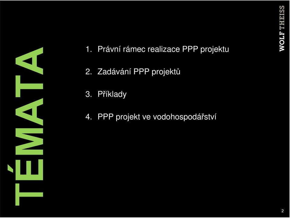 Zadávání PPP projektů 3.