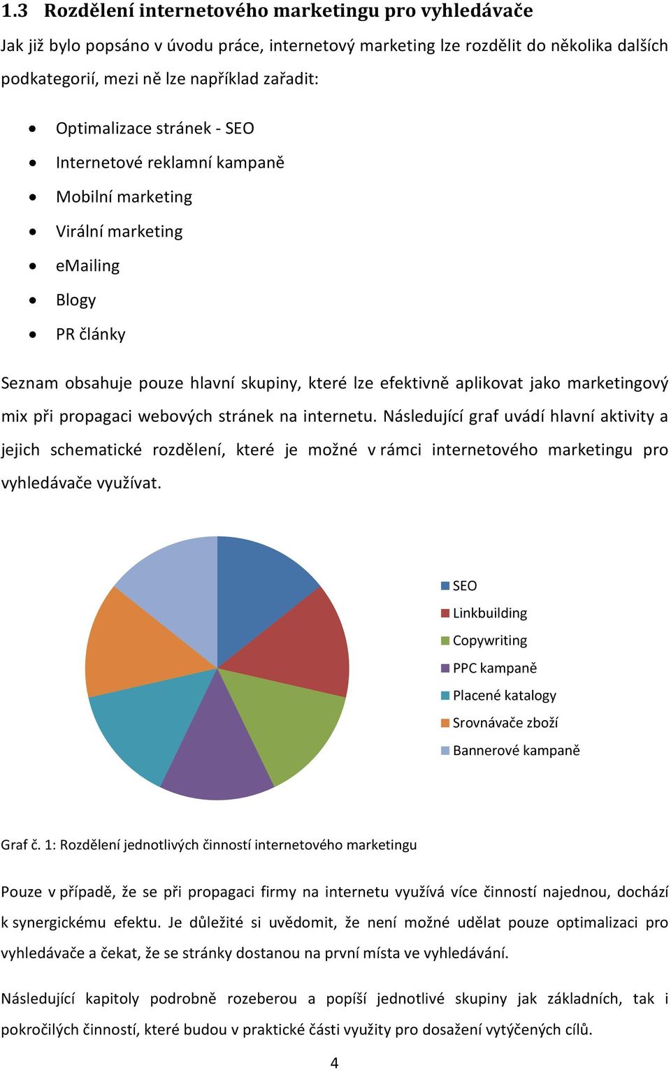 marketingový mix při propagaci webových stránek na internetu.