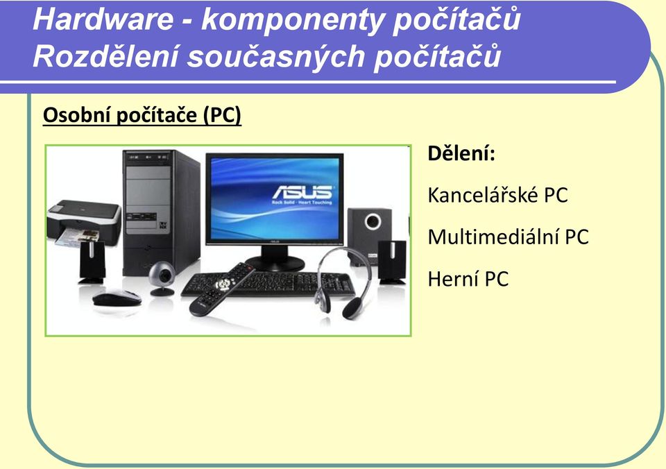 Kancelářské PC