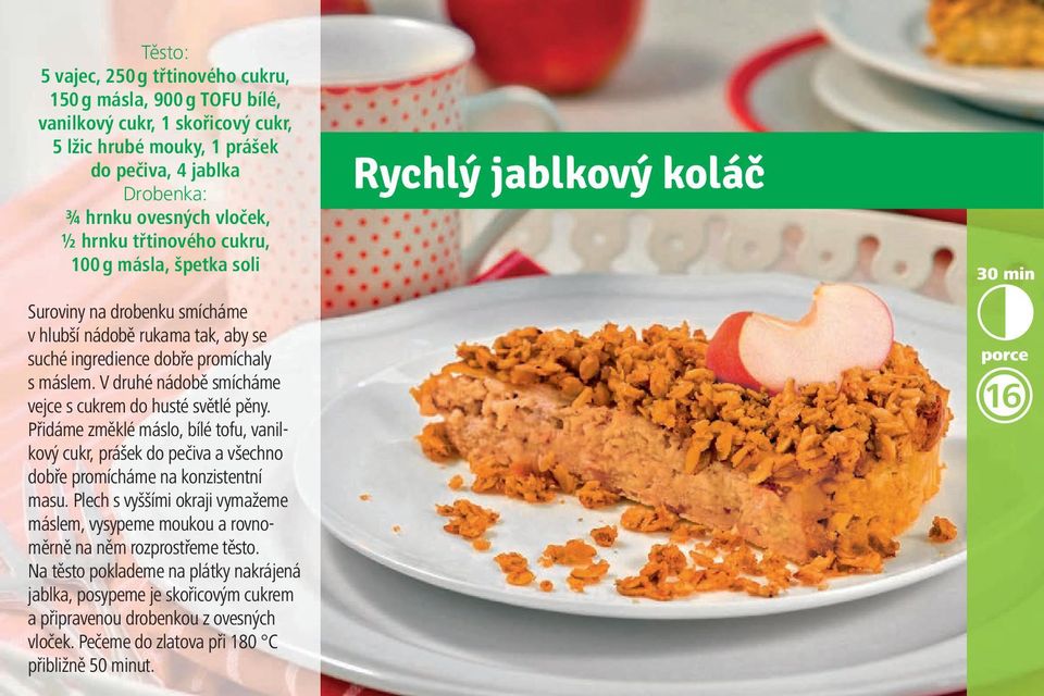 V druhé nádobě smícháme vejce s cukrem do husté světlé pěny. Přidáme změklé máslo, bílé tofu, vanilkový cukr, prášek do pečiva a všechno dobře promícháme na konzistentní masu.