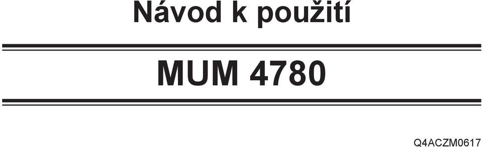 MUM 4780