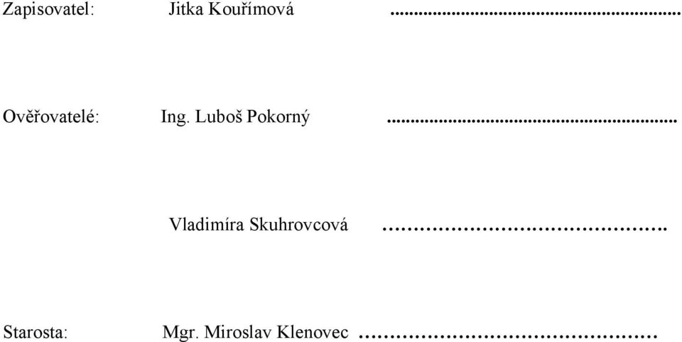 Luboš Pokorný.