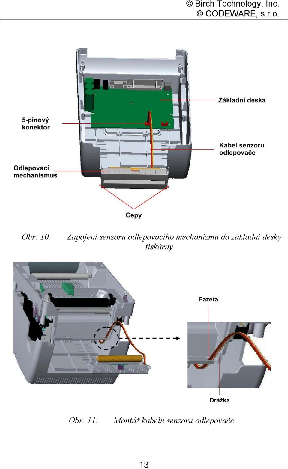 základní desky tiskárny Obr.