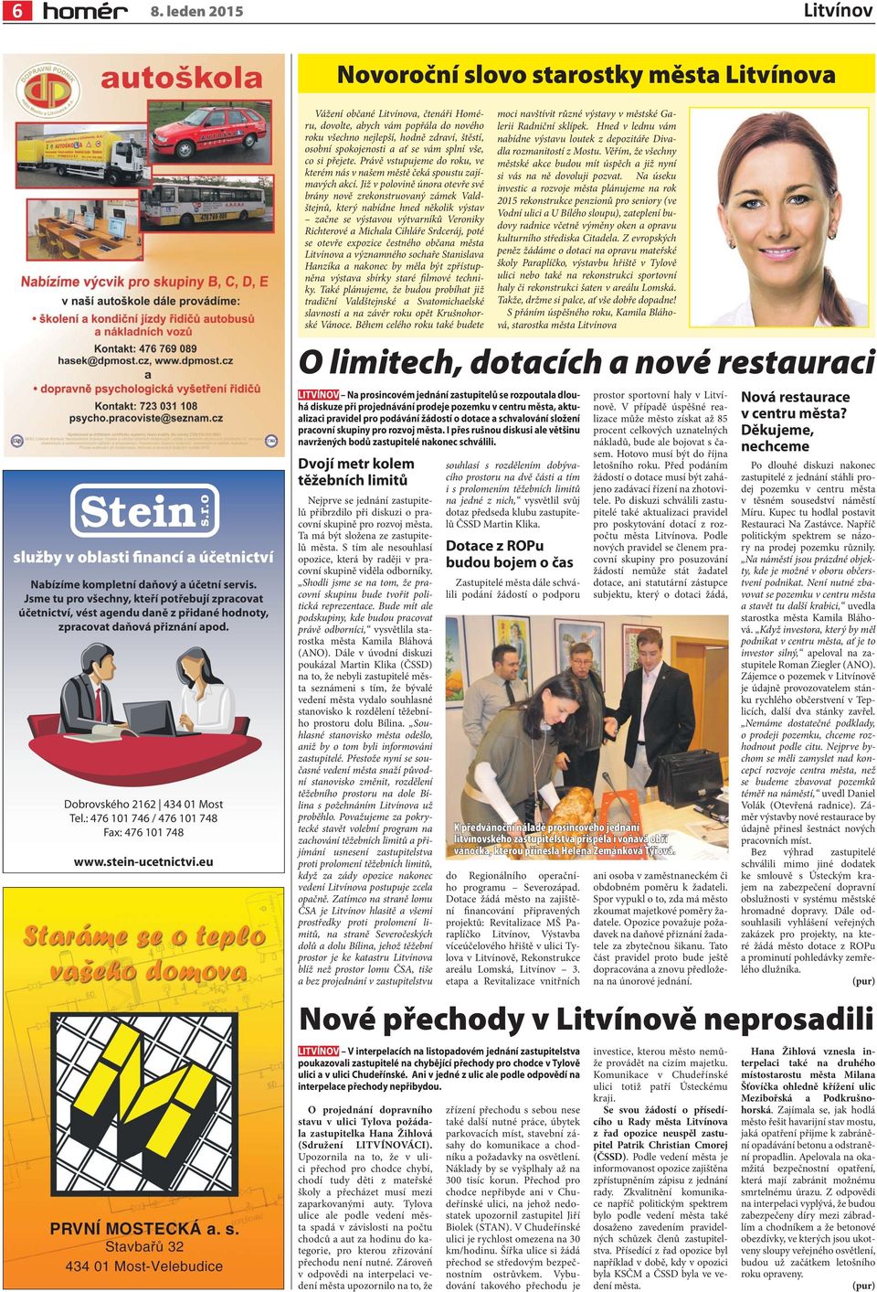 : 476 101 746 / 476 101 748 Fax: 476 101 748 www.stein-ucetnictvi.