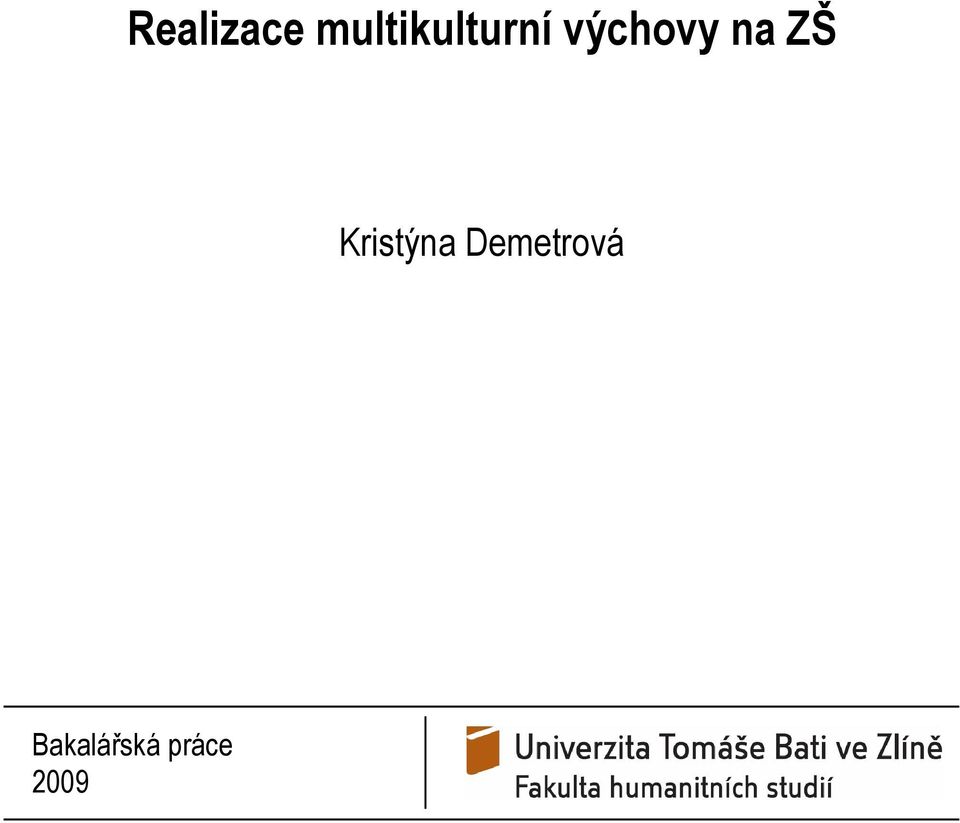 výchovy na ZŠ