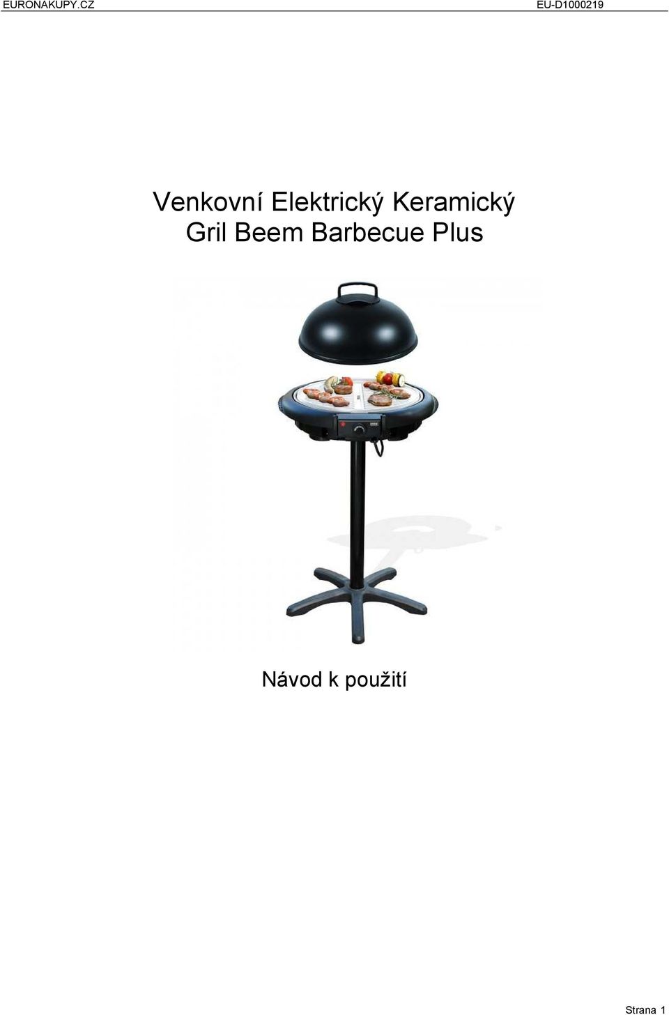 Barbecue Plus Návod