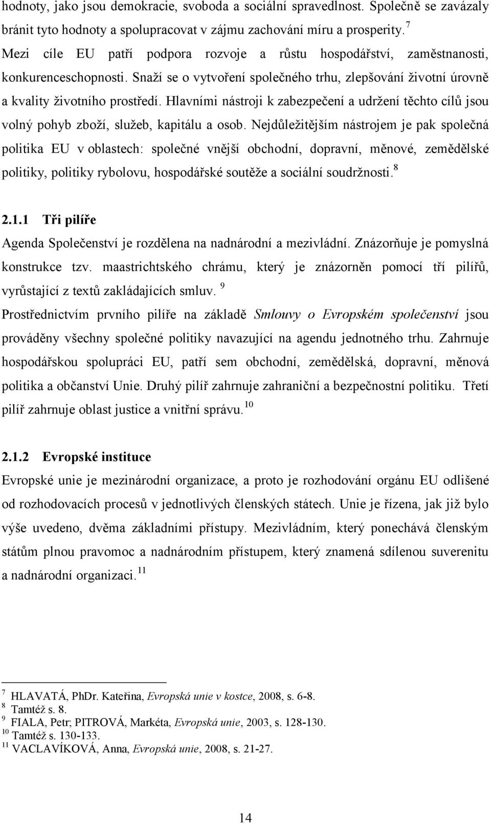 Hlavními nástroji k zabezpečení a udržení těchto cílů jsou volný pohyb zboží, služeb, kapitálu a osob.