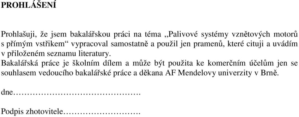 seznamu literatury.