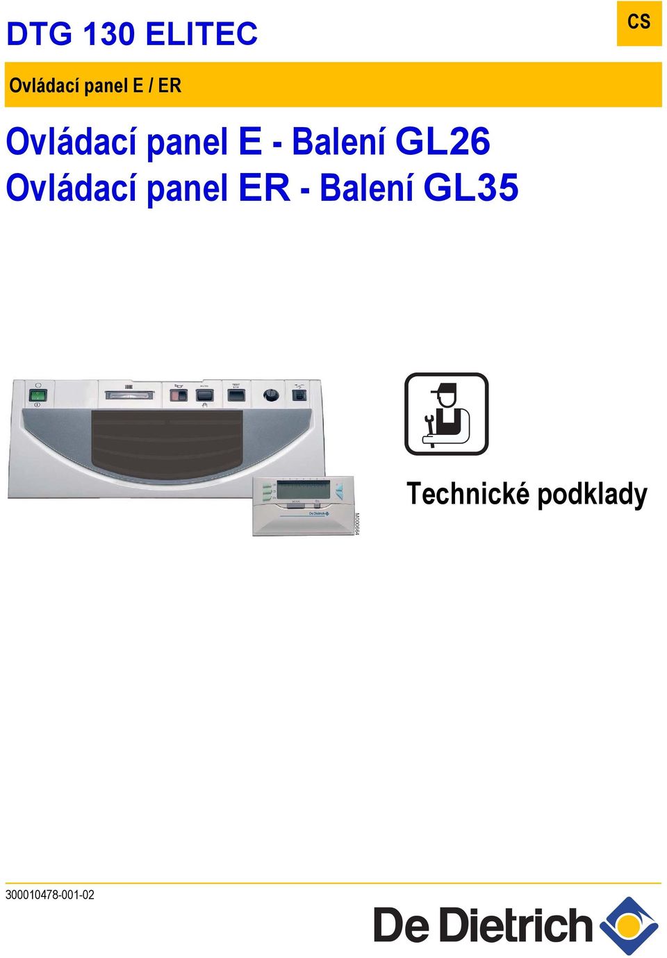 GL26 Ovládací panel ER - Balení
