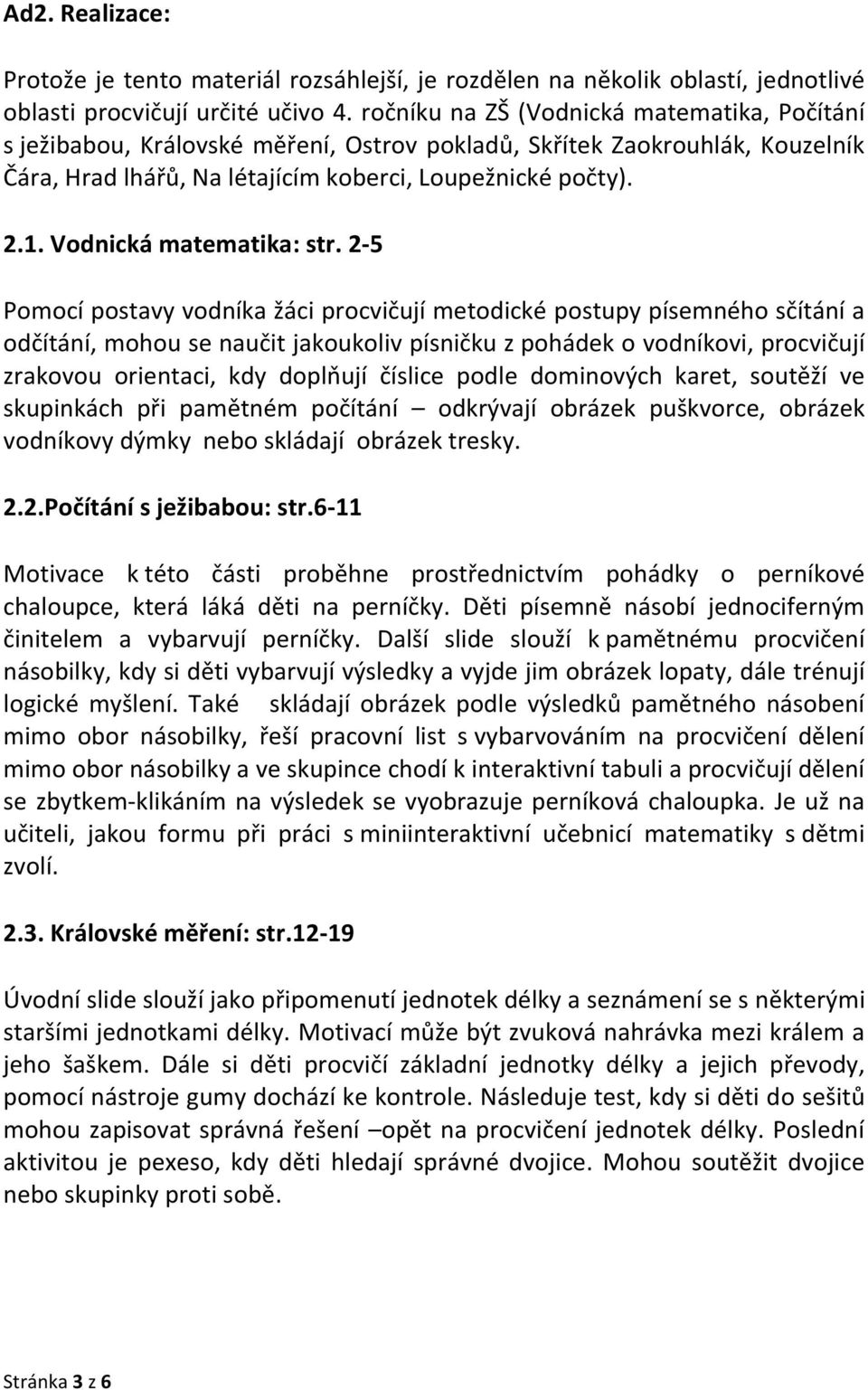 Vodnická matematika: str.