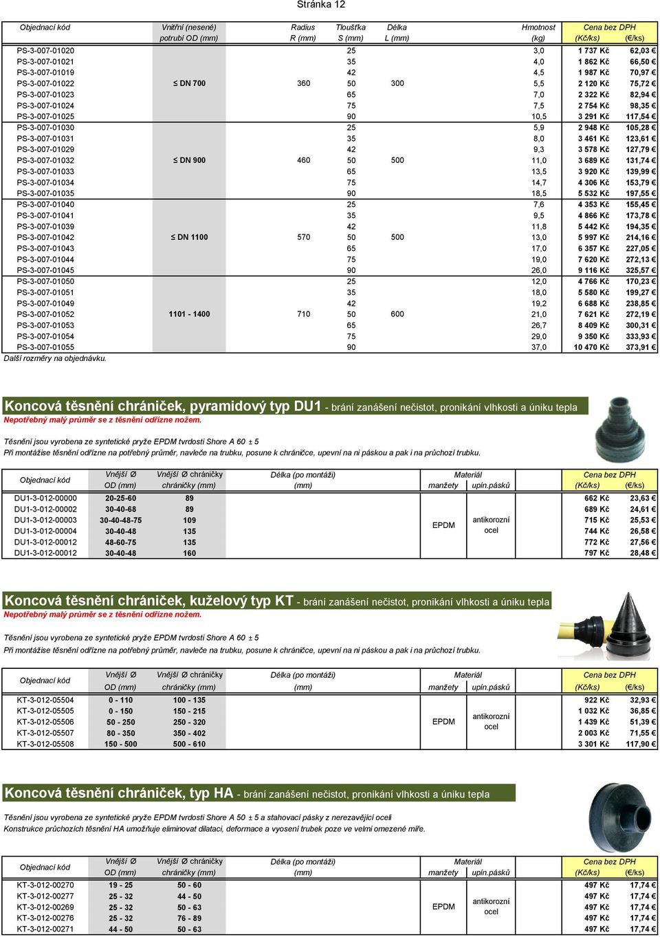 117,54 PS-3-007-01030 25 5,9 2 948 Kč 105,28 PS-3-007-01031 35 8,0 3 461 Kč 123,61 PS-3-007-01029 42 9,3 3 578 Kč 127,79 PS-3-007-01032 DN 900 460 50 500 11,0 3 689 Kč 131,74 PS-3-007-01033 65 13,5 3