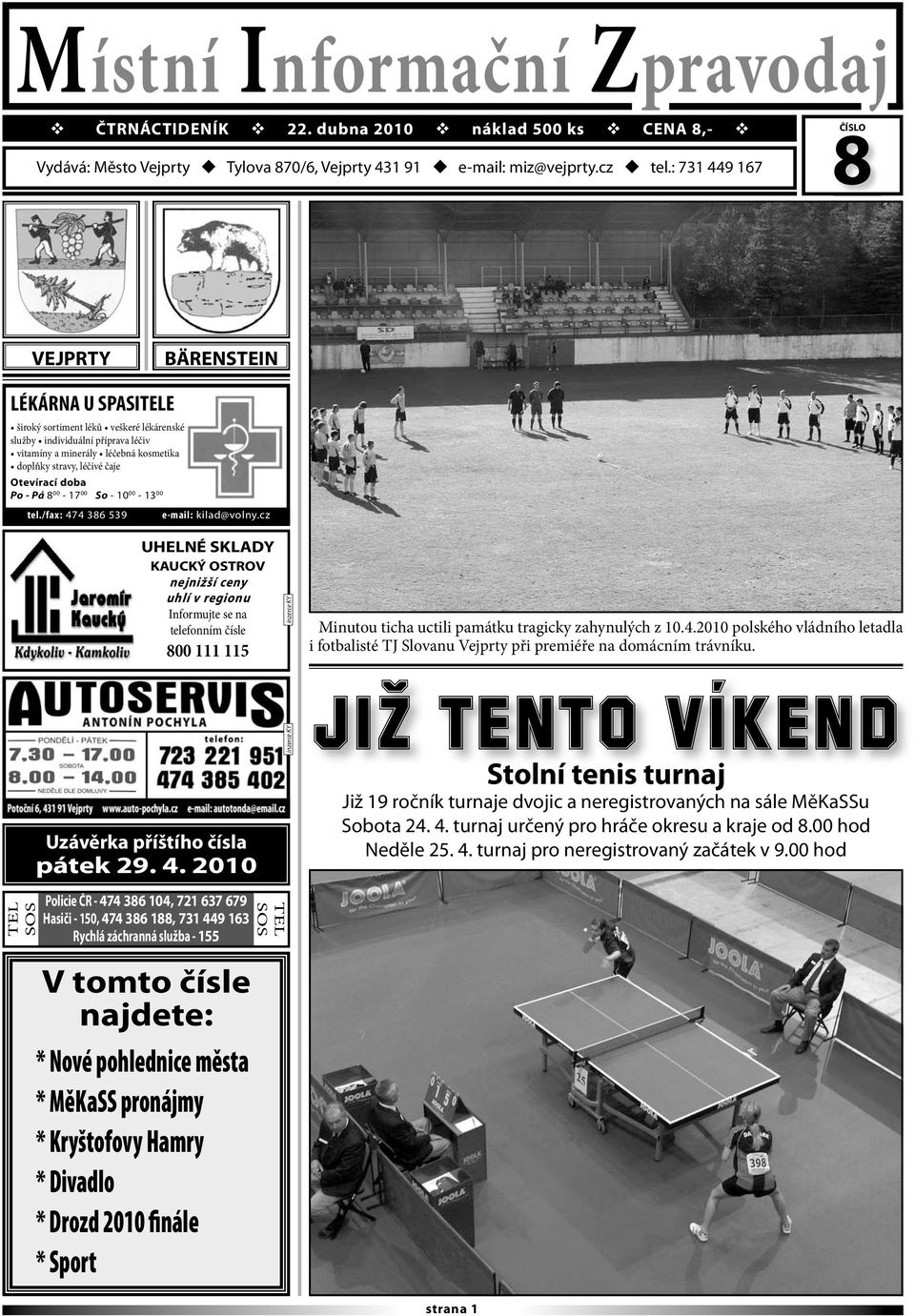 čaje Otevírací doba Po - Pá 8 00-17 00 So - 10 00-13 00 tel./fax: 474 386 539 e-mail: kilad@volny.