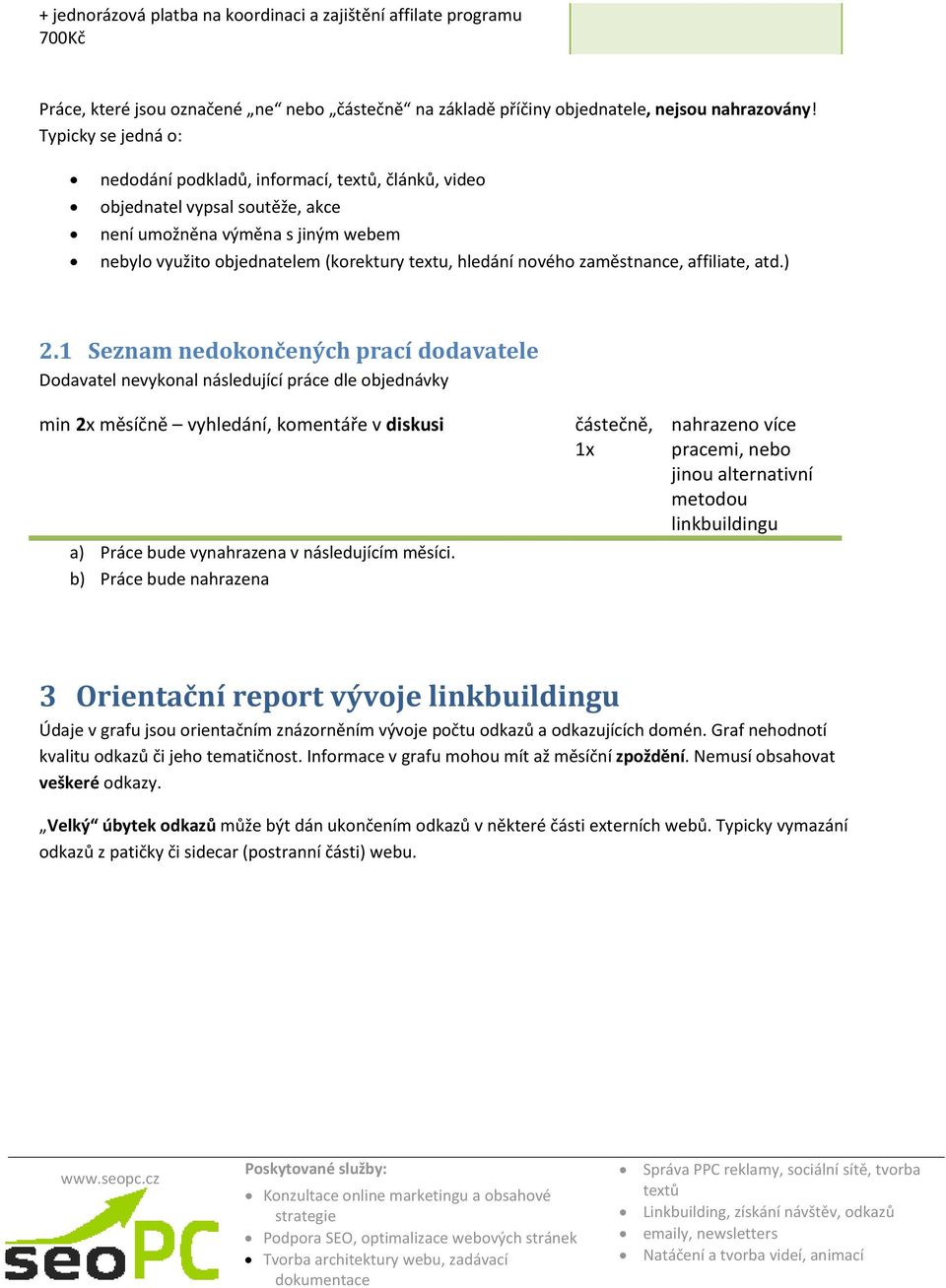 affiliate, atd.) 2.