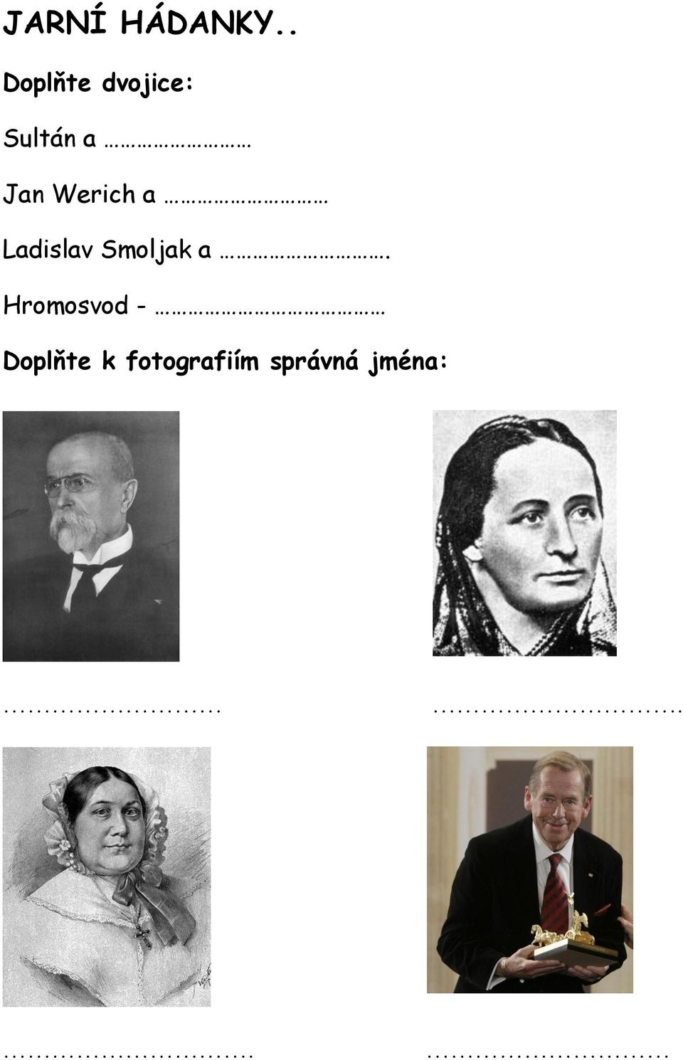 Werich a Ladislav Smoljak a.
