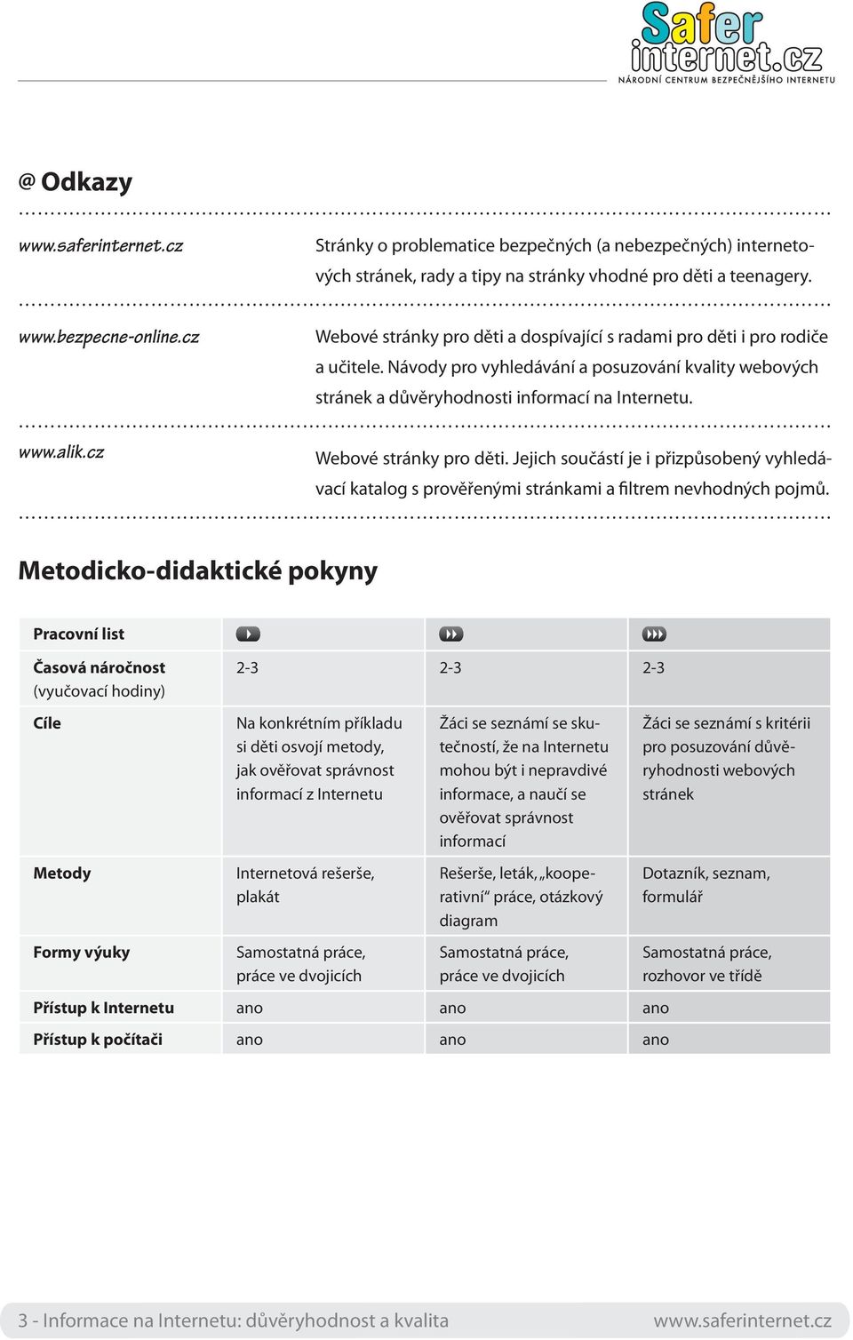 cz Webové stránky pro děti. Jejich součástí je i přizpůsobený vyhledávací katalog s prověřenými stránkami a filtrem nevhodných pojmů.