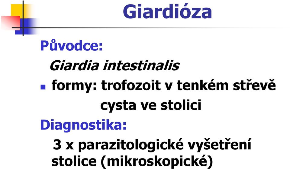 střevě Diagnostika: cysta ve stolici 3