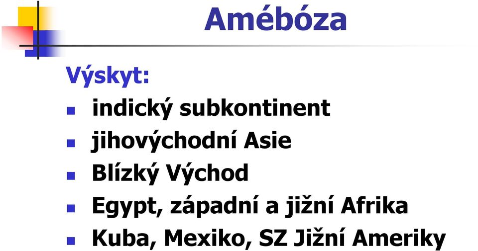 Blízký Východ Egypt, západní a