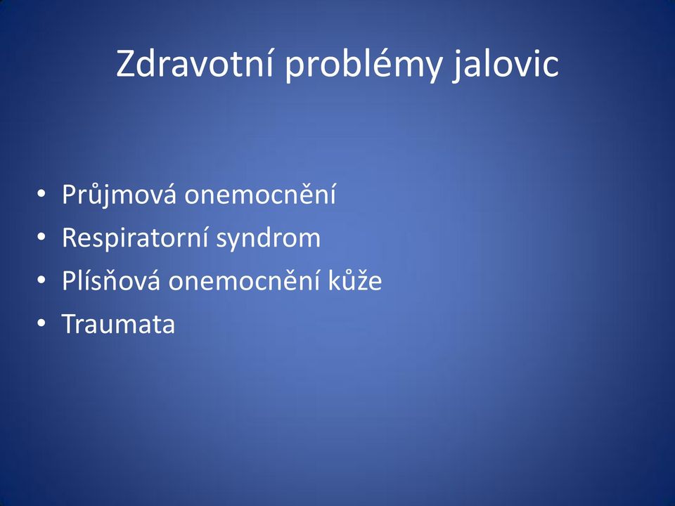 onemocnění Respiratorní