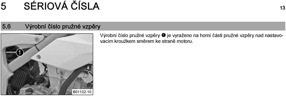 pružné vzpěry1je vyraženo na horní části