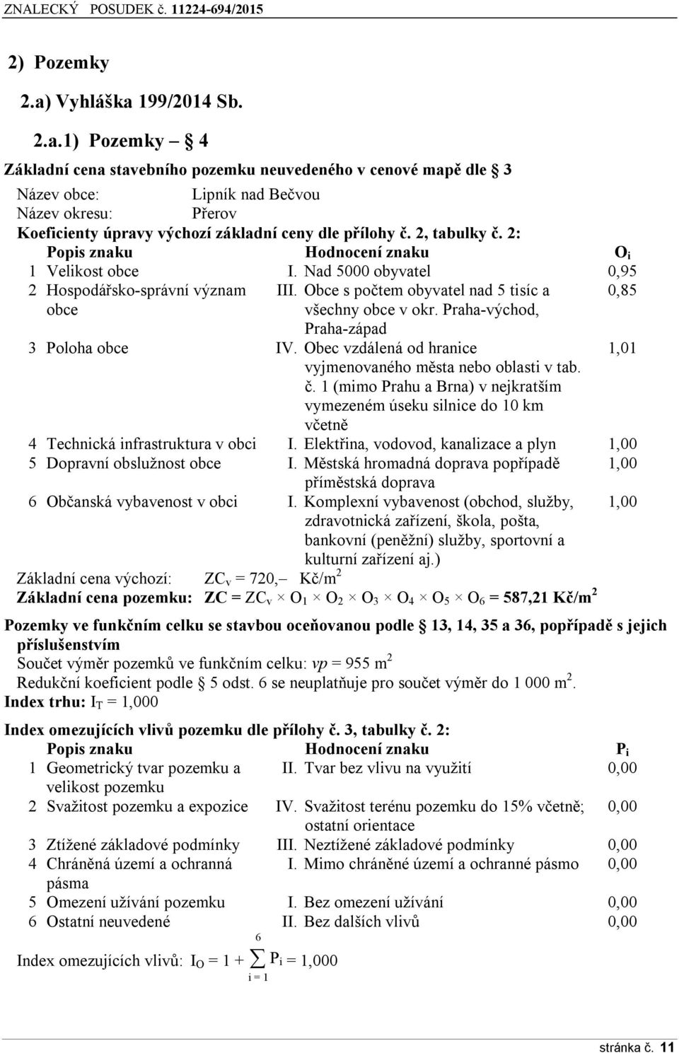 Praha-východ, Praha-západ 3 Poloha obce IV. Obec vzdálená od hranice 1,01 vyjmenovaného města nebo oblasti v tab. č.