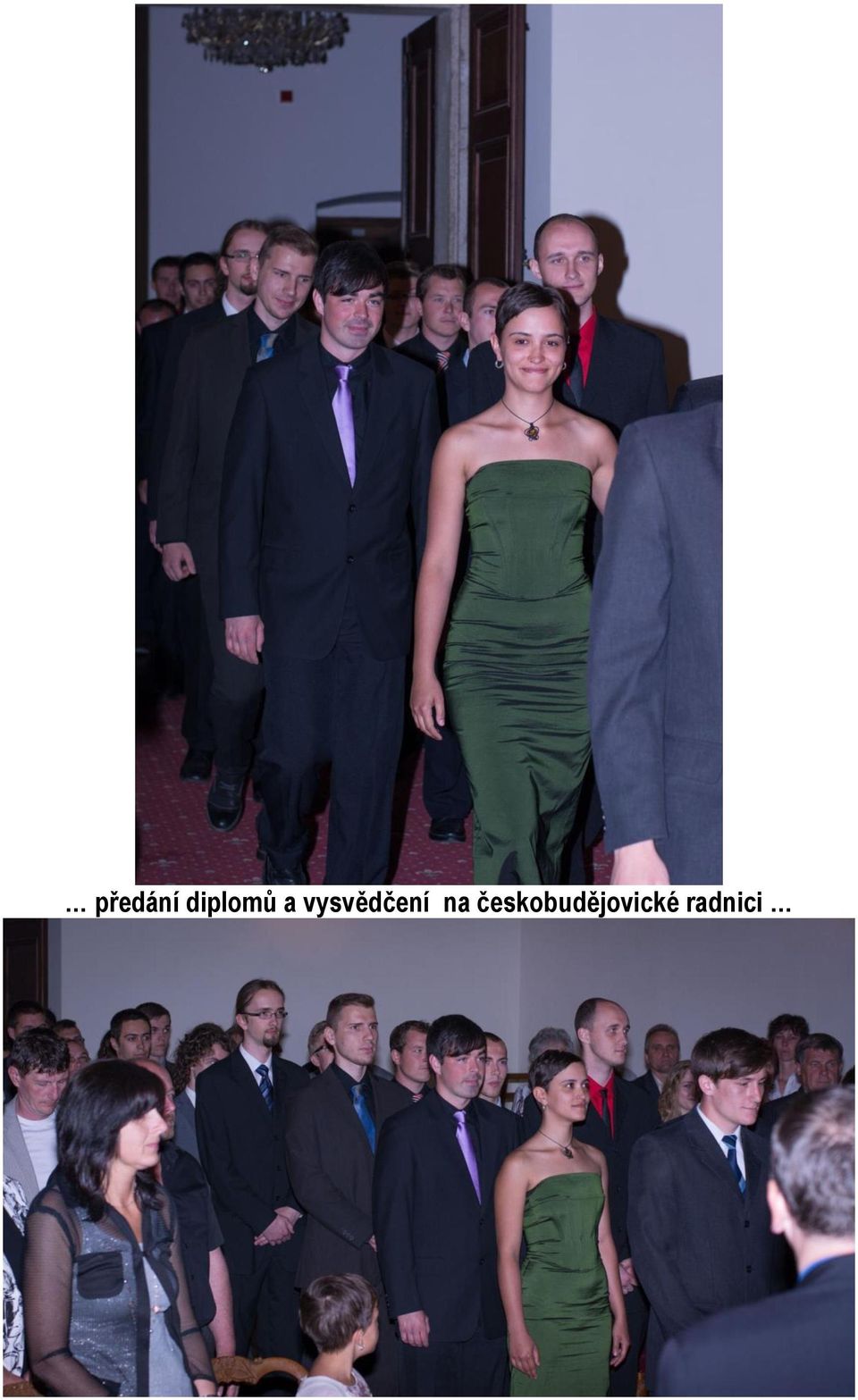 vysvědčení na