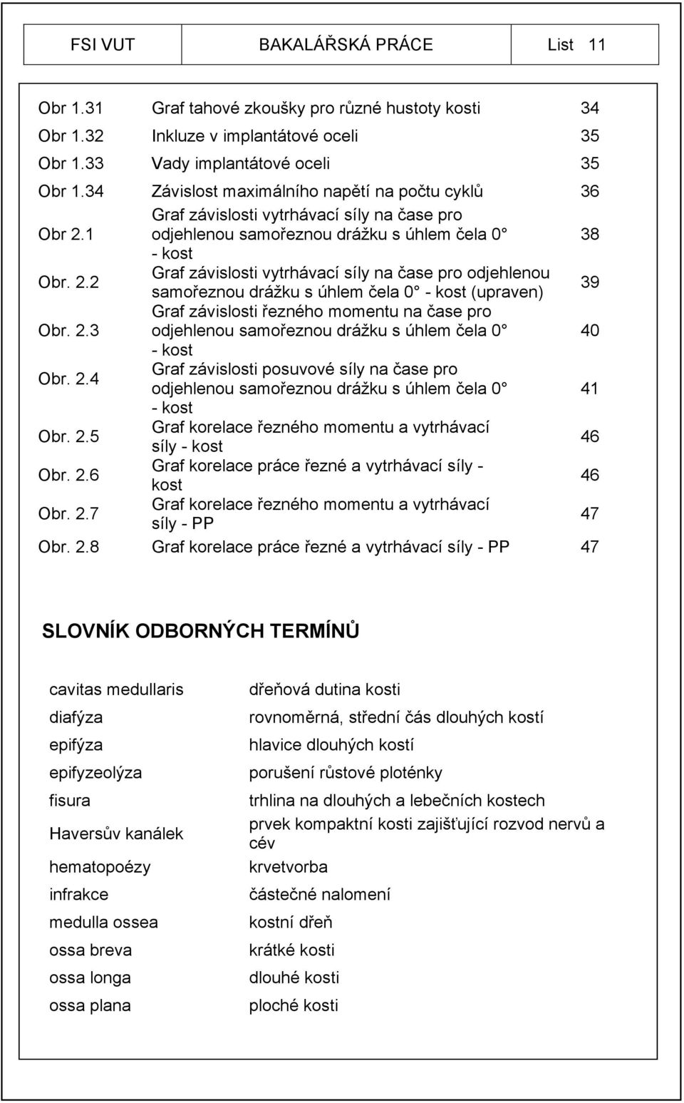 2.3 Graf závislosti řezného momentu na čase pro odjehlenou samořeznou drážku s úhlem čela 0 40 kost Obr. 2.