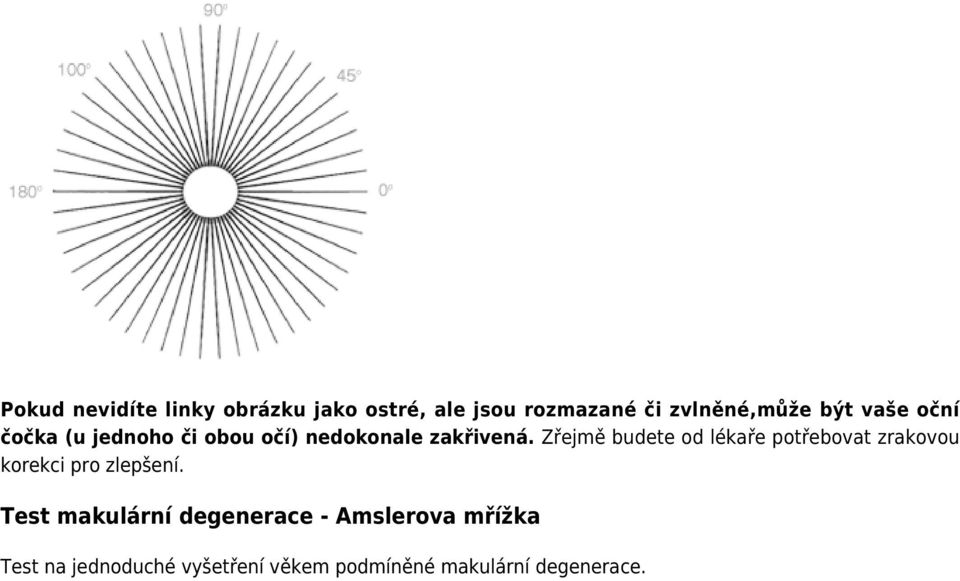 Zřejmě budete od lékaře potřebovat zrakovou korekci pro zlepšení.