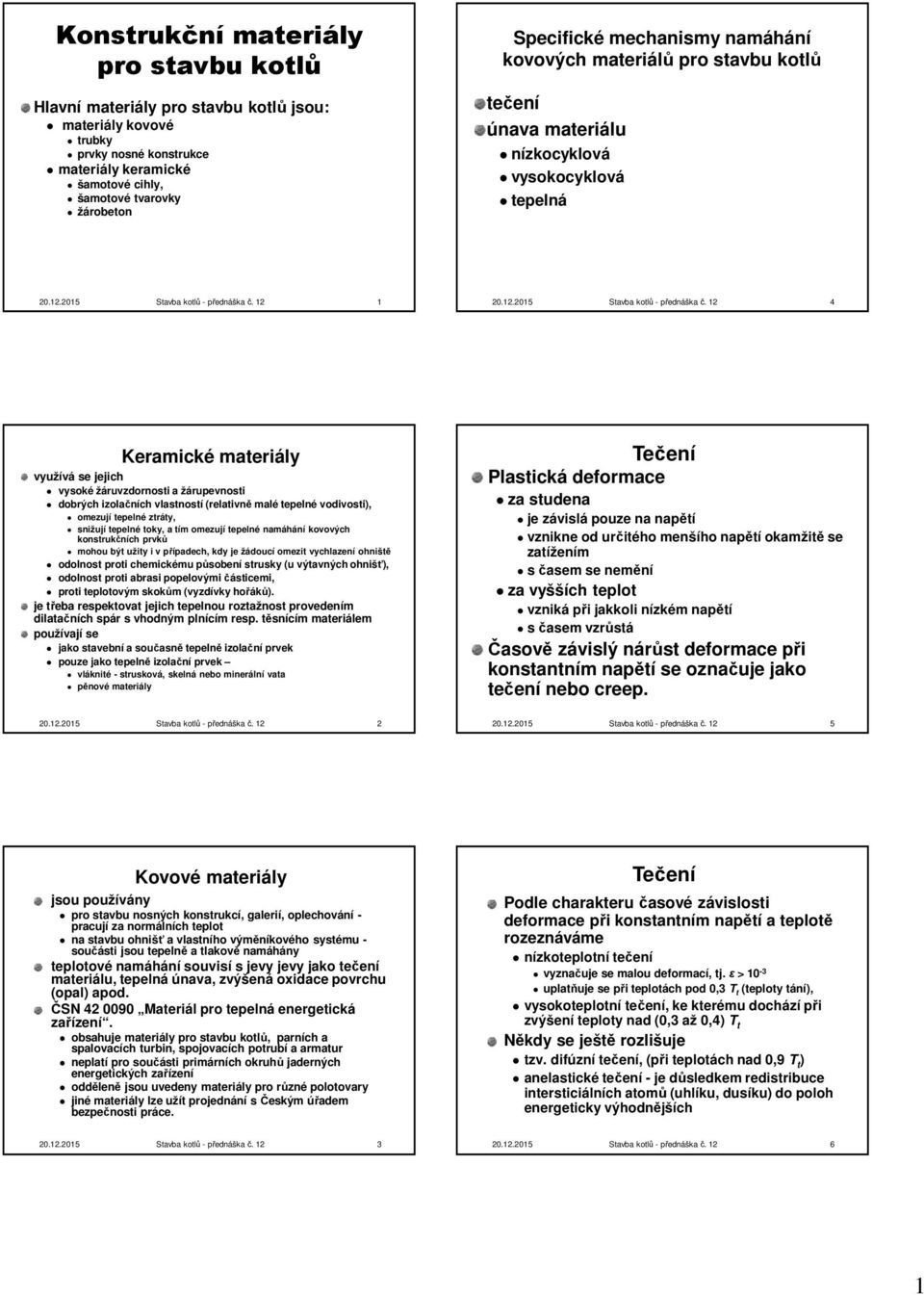 12 1 20.12.2015 Stavba kotlů - přednáška č.