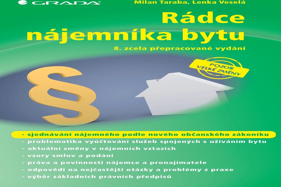 y ú č t o v á n í s l u ž e b s p o j e n ý c h s u ž í v á n í m b y t u - aktuální změny v nájemních vztazích - vzory smluv a podání