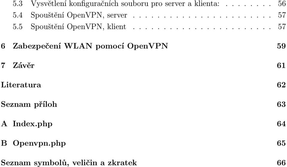 5 Spouštění OpenVPN, klient.