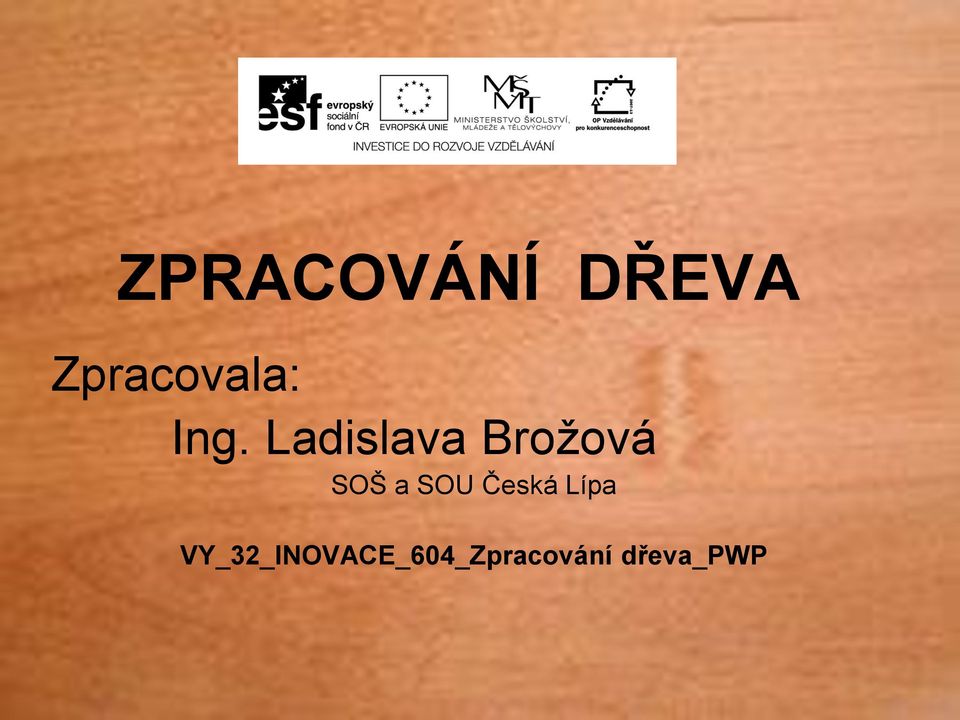 Ladislava Brožová SOŠ a SOU