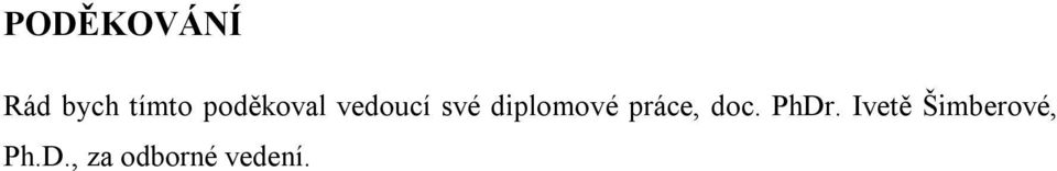 diplomové práce, doc. PhDr.