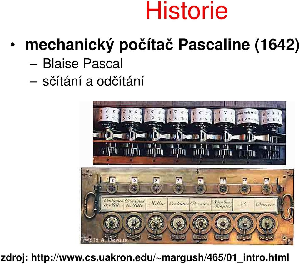 sčítání a odčítání zdroj: