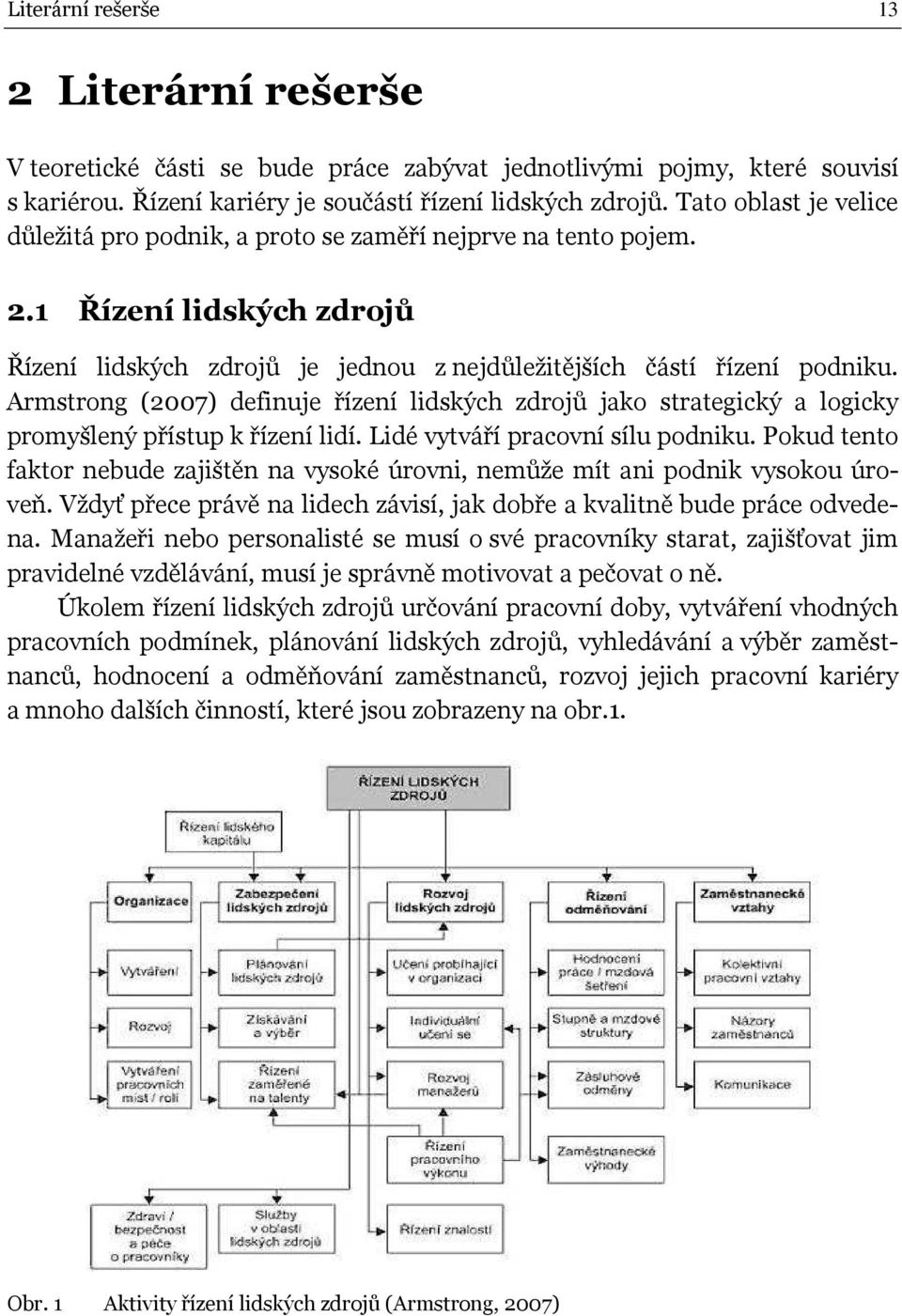 Armstrong (2007) definuje řízení lidských zdrojů jako strategický a logicky promyšlený přístup k řízení lidí. Lidé vytváří pracovní sílu podniku.