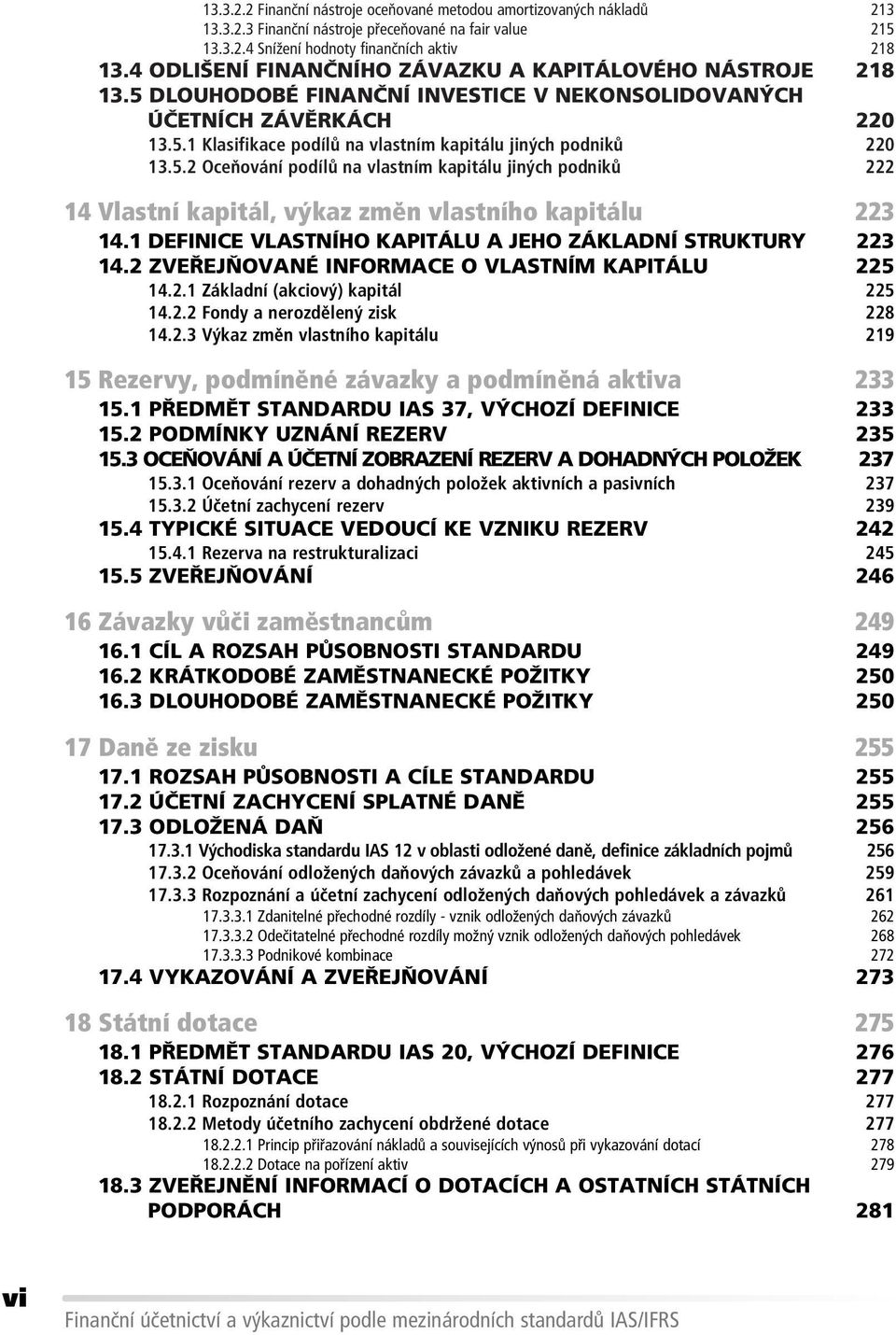 5.2 OceÚov nì podìl na vlastnìm kapit lu jin ch podnik 222 14 VlastnÌ kapit l, v kaz zmïn vlastnìho kapit lu 223 14.1 DEFINICE VLASTNÍHO KAPITÁLU A JEHO ZÁKLADNÍ STRUKTURY 223 14.