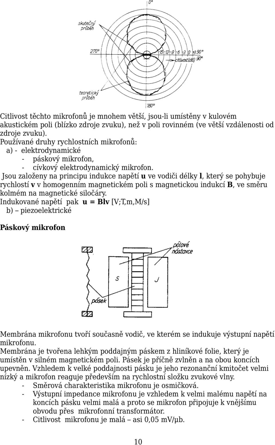 Jsou založeny na principu indukce napětí u ve vodiči délky l, který se pohybuje rychlostí v v homogenním magnetickém poli s magnetickou indukcí B, ve směru kolmém na magnetické siločáry.