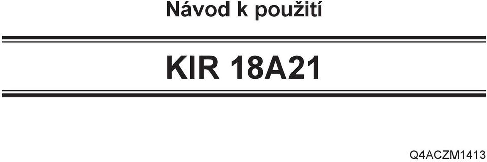 KIR 18A21