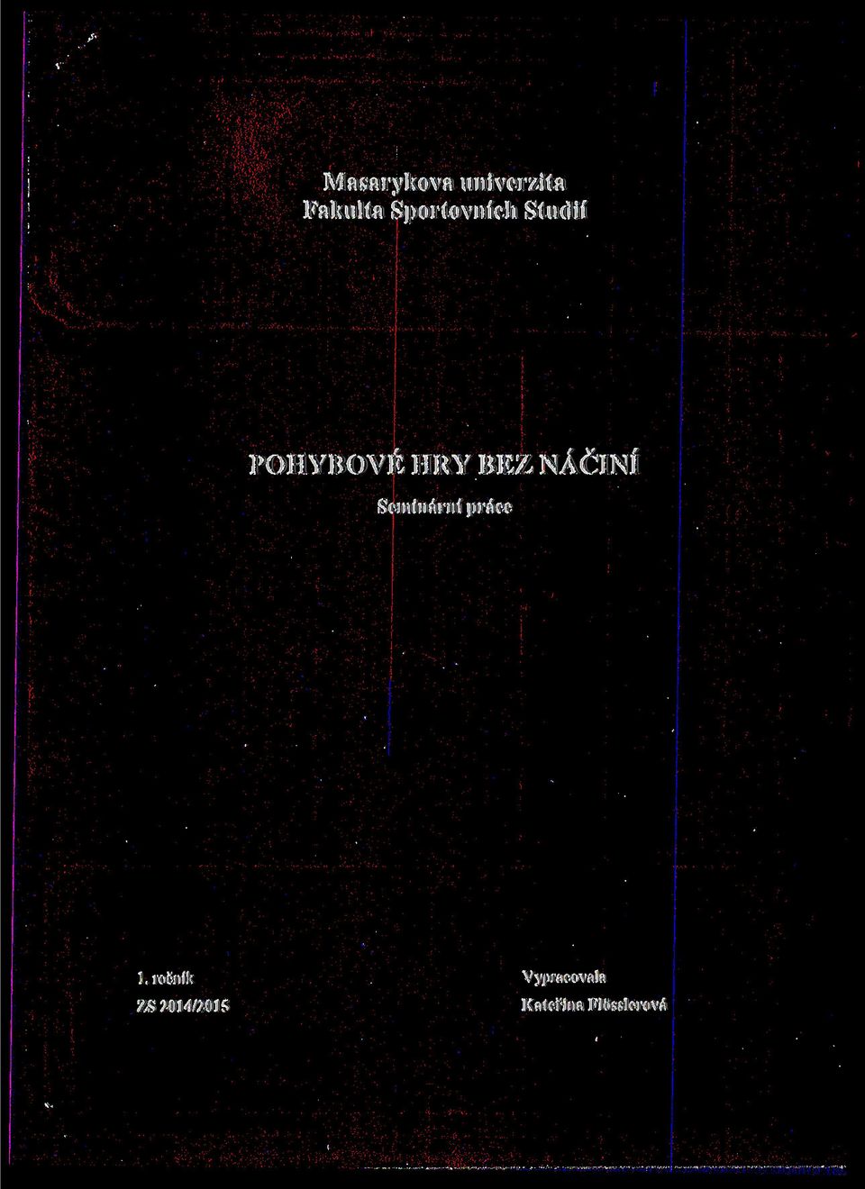 NACINI Seminarni prace 1.