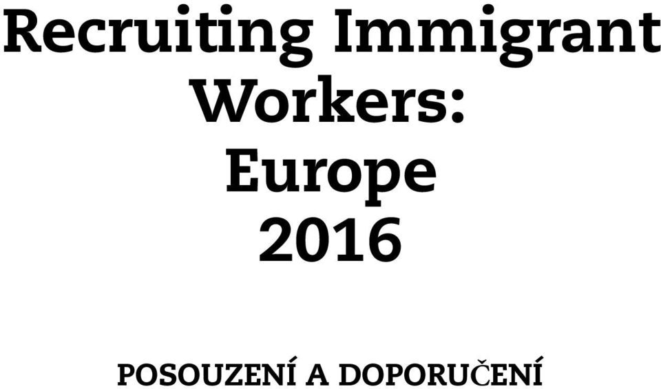 Workers: Europe