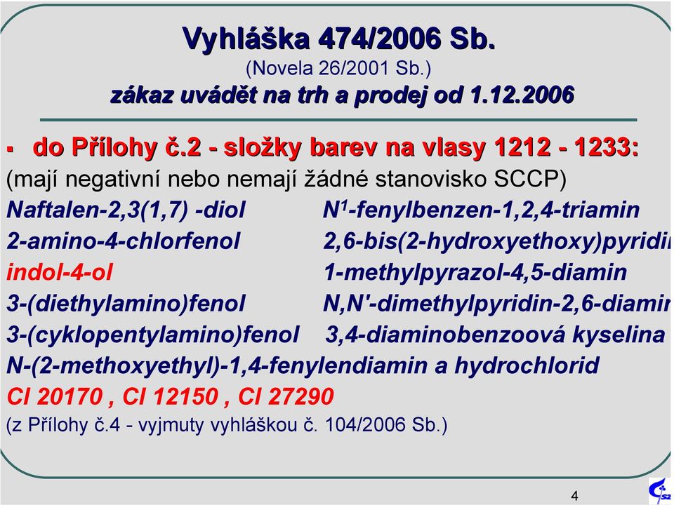 2-amino-4-chlorfenol 2,6-bis(2-hydroxyethoxy)pyridin indol-4-ol 1-methylpyrazol-4,5-diamin 3-(diethylamino)fenol