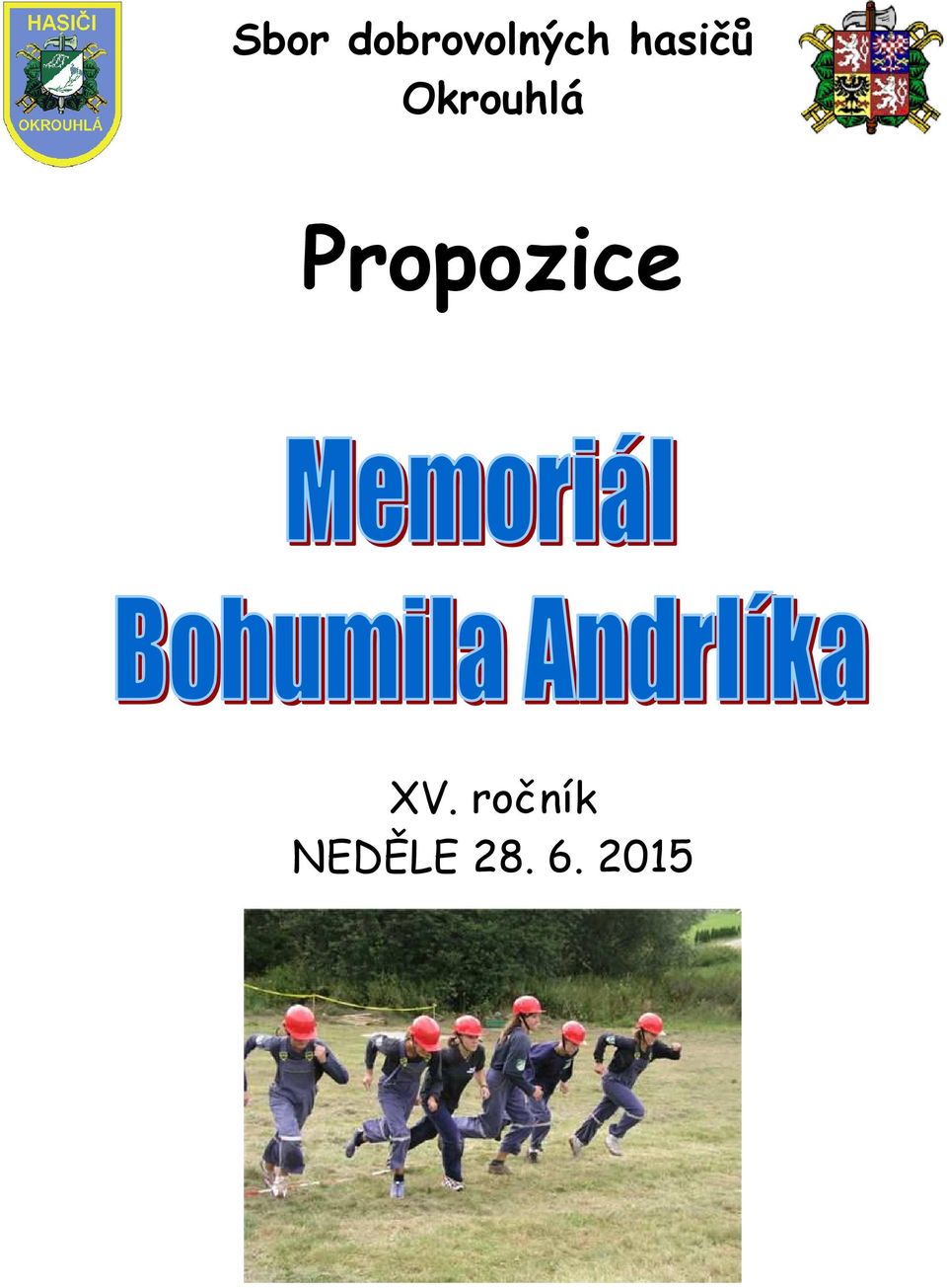 Propozice XV.