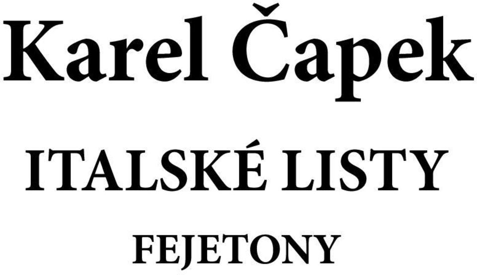 ITALSKÉ