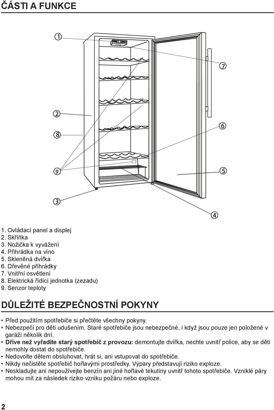 Staré spotřebiče jsou nebezpečné, i když jsou pouze jen položené v garáži několik dní.