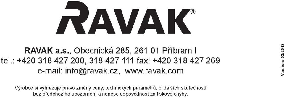 cz, www.ravak.