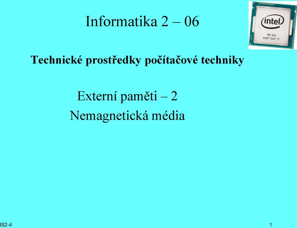 počítačové techniky