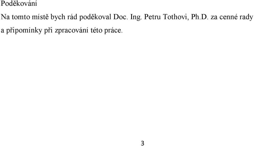 Petru Tothovi, Ph.D.