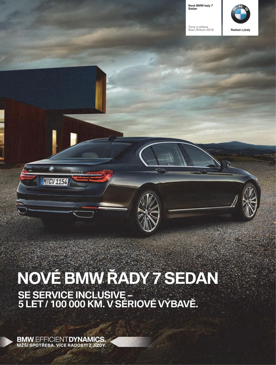 BMW ŘADY 7 SEDAN SE SERVICE INCLUSIVE