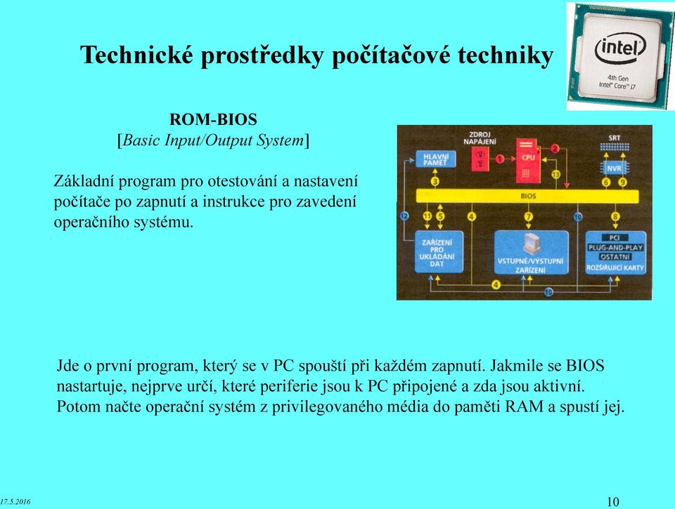 Jde o první program, který se v PC spouští při každém zapnutí.