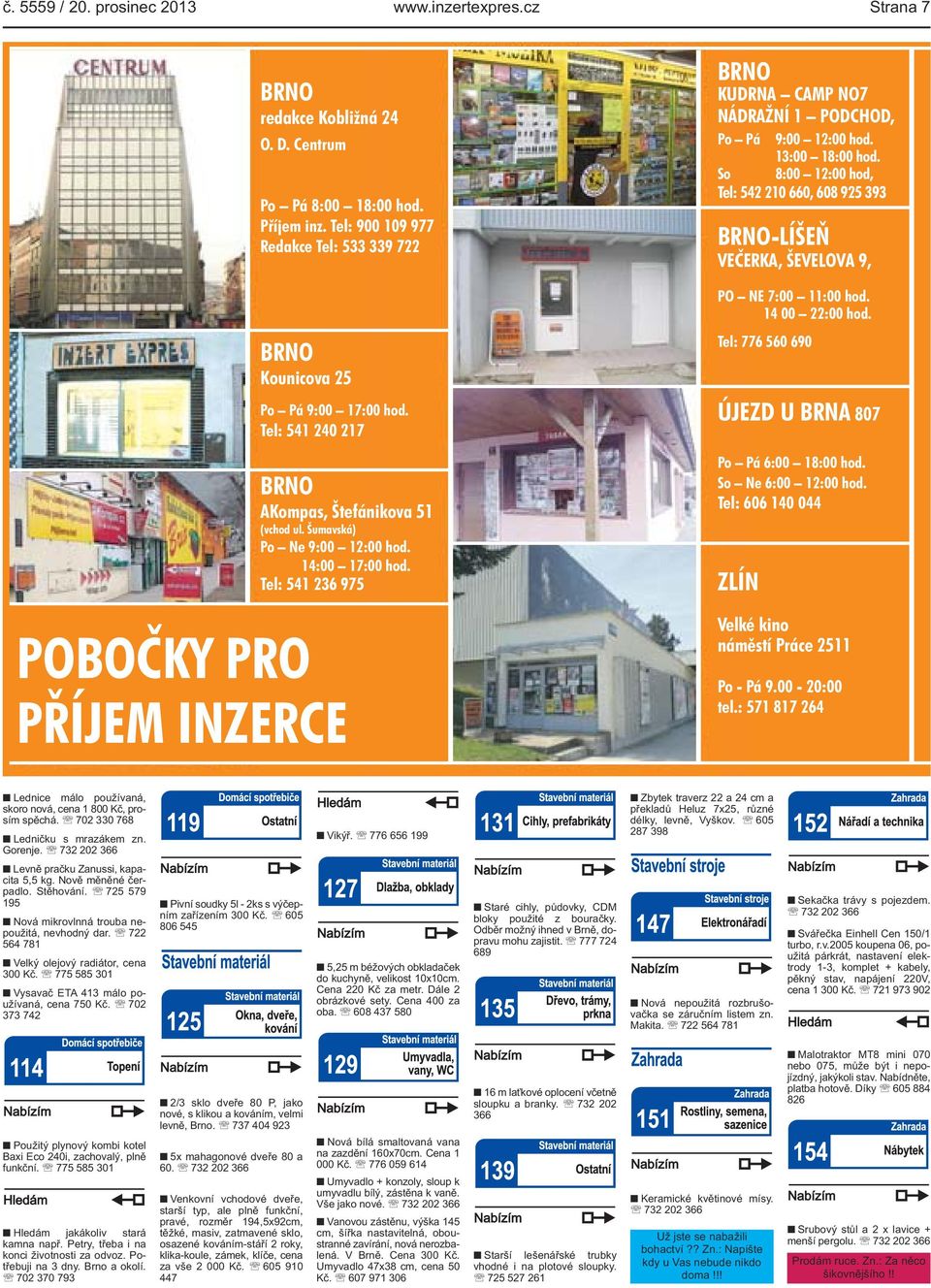 1+1 v Brně hledá mladý pracující pár z Vysočiny na delší dobu, děkujeme za  nabídky - PDF Stažení zdarma