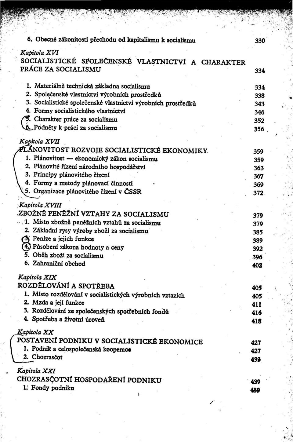 Charakter prace za socialismu ~Podnety k praci za socialismu Kf!tjtola XVII L~OVITOST ROZVOJE SOCIALISTICKE EKONOMIKY 1. Planovitost - ekonomicky zaikon socialismu 2.